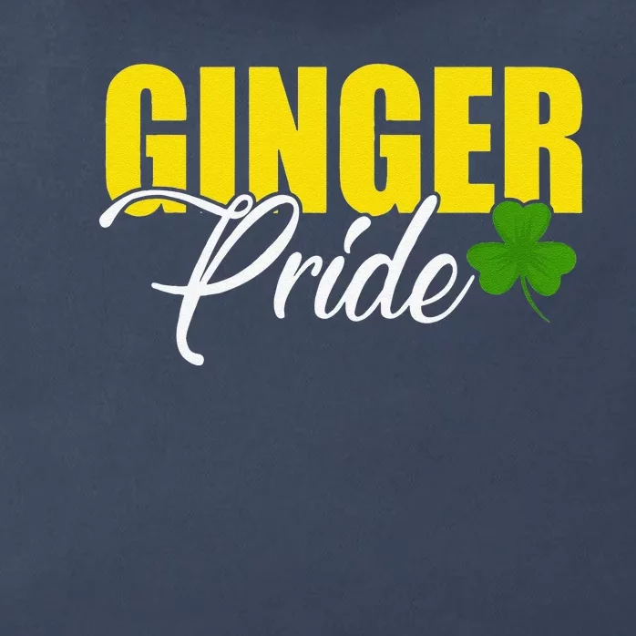 Ginger Pride Irish Funny Saint Patrick's Day Zip Tote Bag