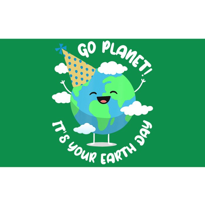 Go Planet It's Your Earth Day Cute Gift Bumper Sticker