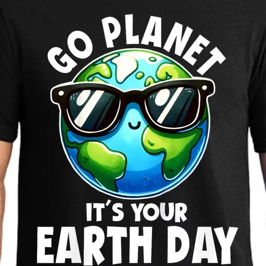 Go Planet ItS Your Earth Day Cute Earth Pajama Set