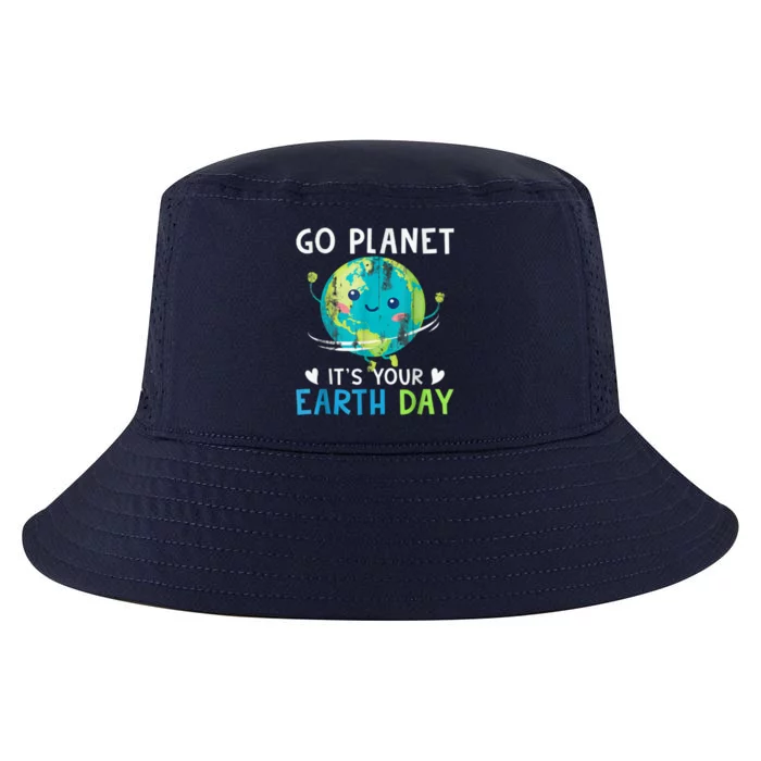 Go Planet It's Your Earth Day Cool Comfort Performance Bucket Hat