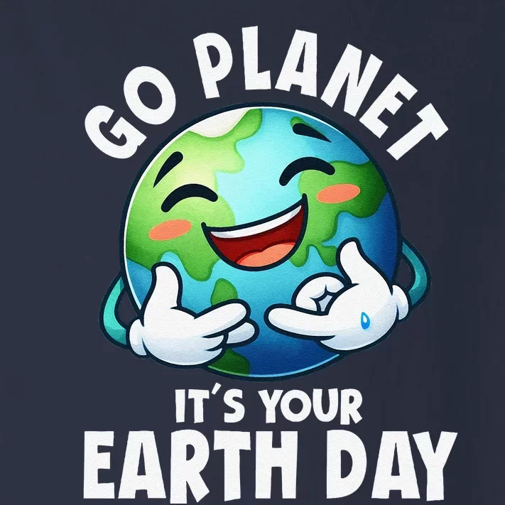 Go Planet ItS Your Earth Day Cute Earth Toddler Long Sleeve Shirt