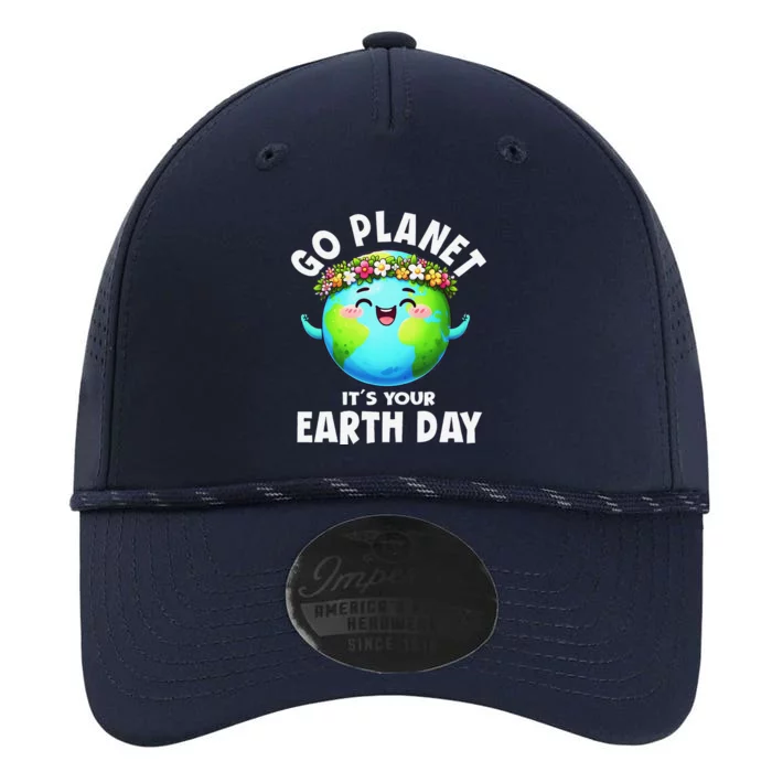 Go Planet ItS Your Earth Day Cute Earth Performance The Dyno Cap