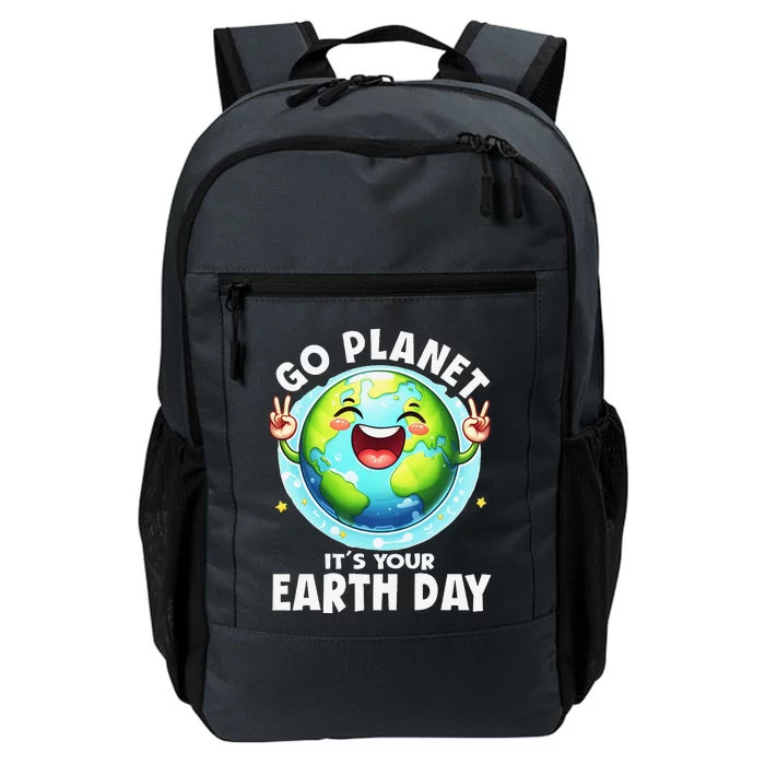 Go Planet ItS Your Earth Day Cute Earth Daily Commute Backpack