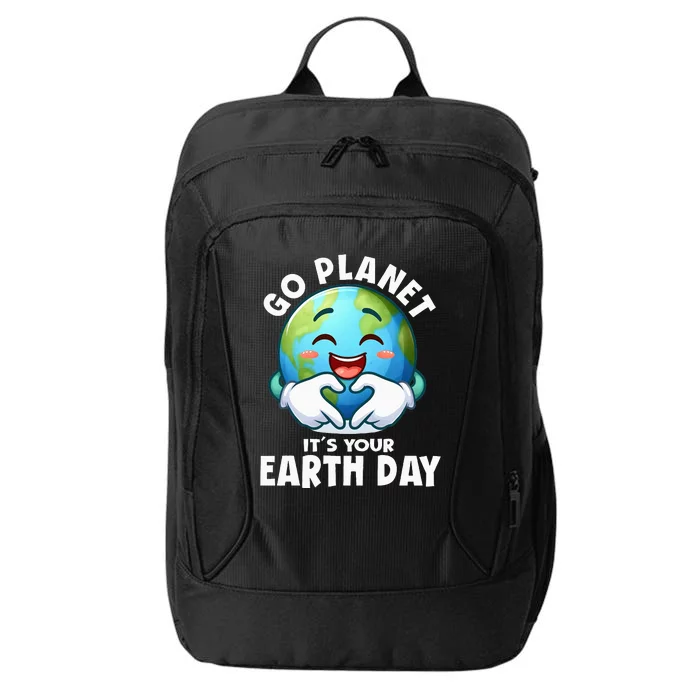 Go Planet ItS Your Earth Day Cute Earth City Backpack