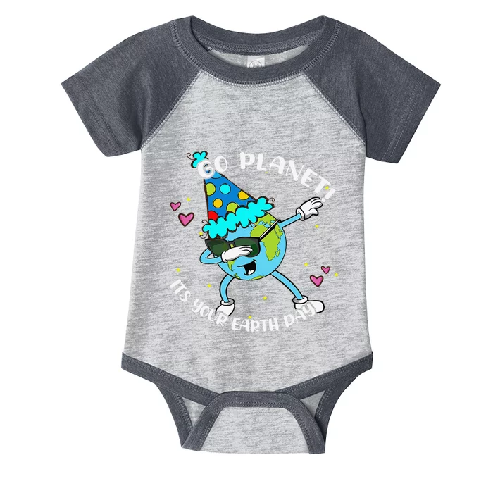 Go Planet Its Your Earth Day Cute Infant Baby Jersey Bodysuit