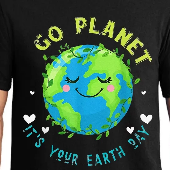 Go Planet ItS Your Earth Day Earth Day Pajama Set