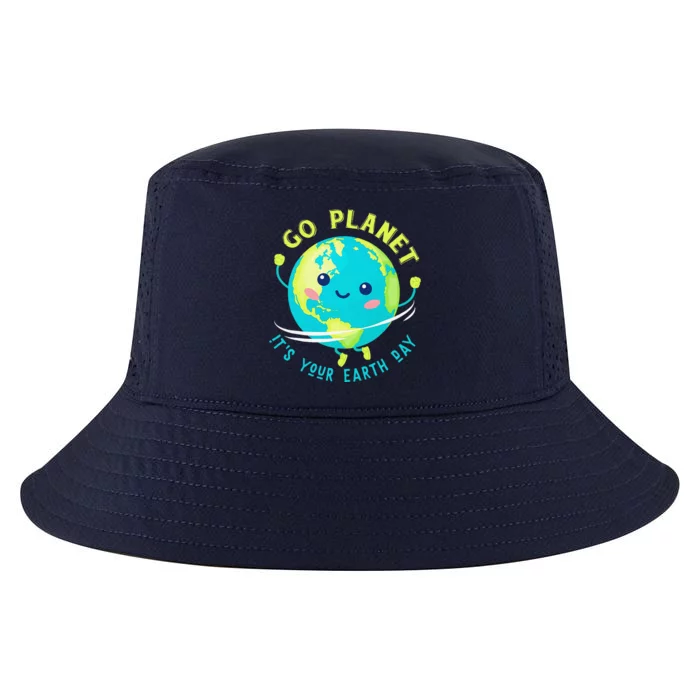 Go Planet Its Your Earth Day Cool Comfort Performance Bucket Hat