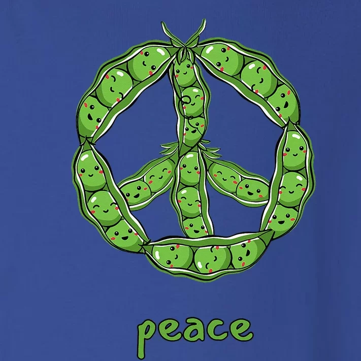 Green Peas In A Pod Peace Symbol Toddler Long Sleeve Shirt