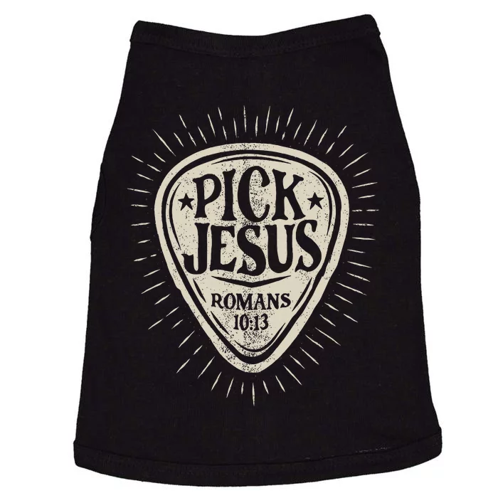 Guitar Pick Jesus Christian Music Guitarist Pastor Doggie Tank