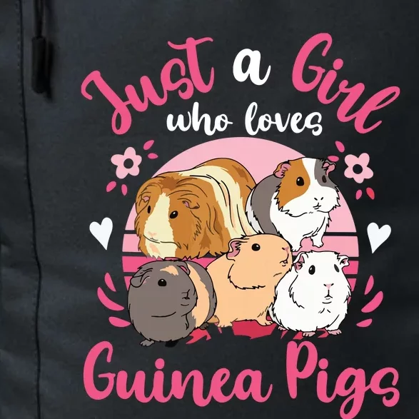 Guinea Pig Just A Girl Who Loves Guinea Pigs Daily Commute Backpack