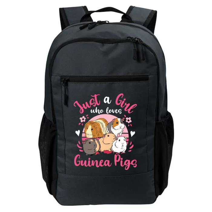 Guinea Pig Just A Girl Who Loves Guinea Pigs Daily Commute Backpack