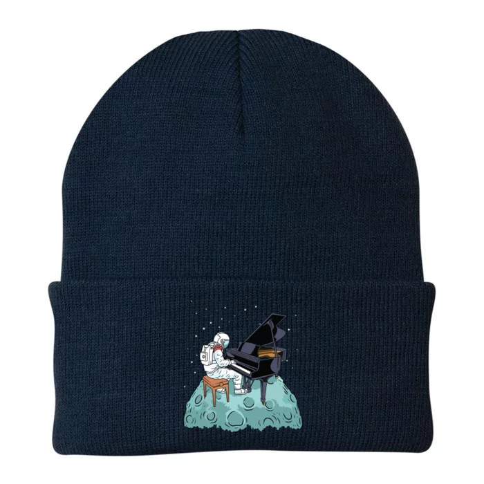 Grand Piano Kids Pianist Gift Astronaut Music Piano Knit Cap Winter Beanie