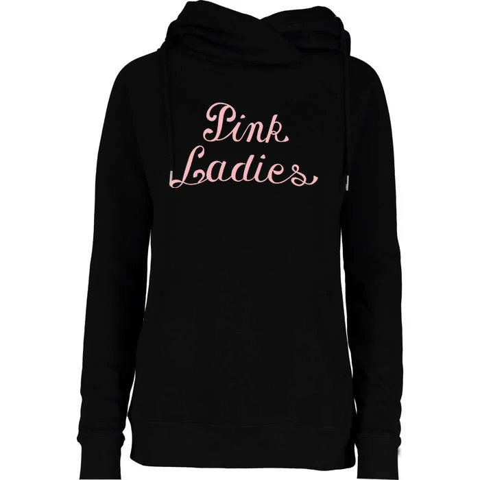 Grease P.I.N.K. Ladies Womens Funnel Neck Pullover Hood