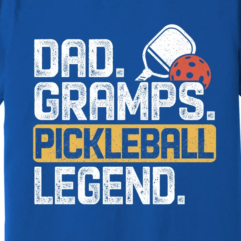 Gramps Pickleball Legend Dad Funny Cute Gift Premium T-Shirt