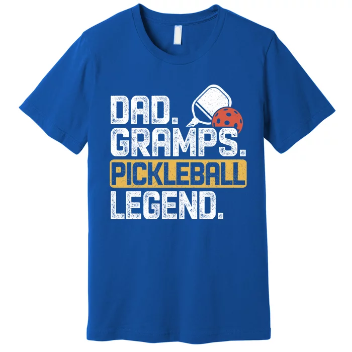 Gramps Pickleball Legend Dad Funny Cute Gift Premium T-Shirt