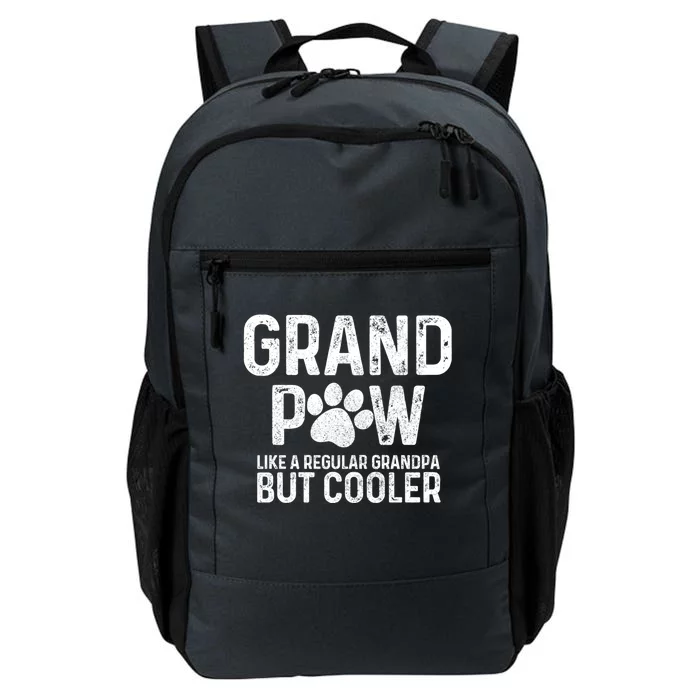 Grand Paw Like A Regular Grandpa But Cooler Dog Lover Gift Daily Commute Backpack