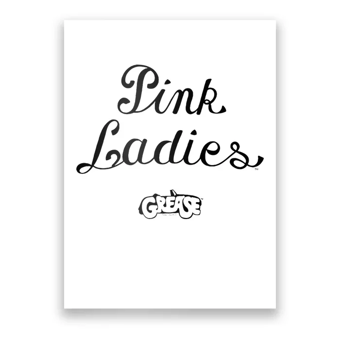 Grease P.I.N.K Ladies Poster