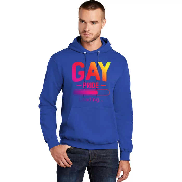 Gay Pride Loading Lgbtq Rainbow Pride Month Funny Gift Hoodie