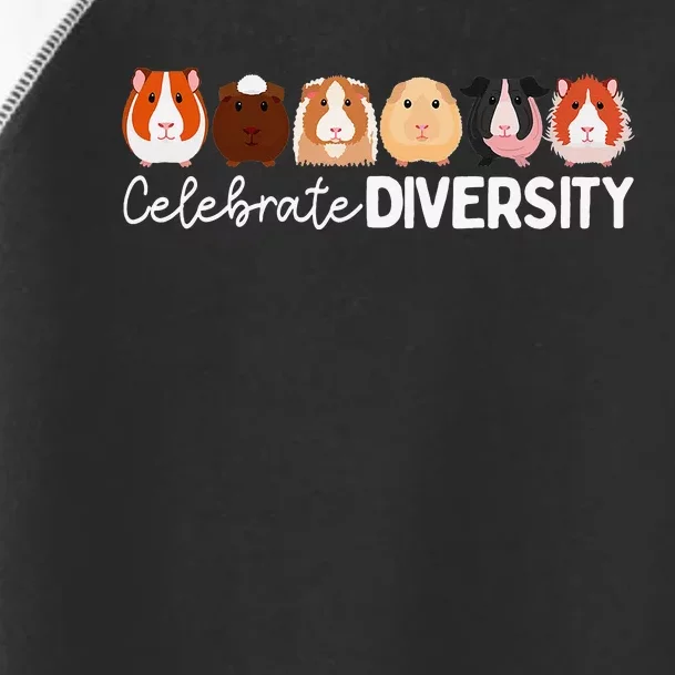 Guinea Pig Lovers Celebrate Diversity Toddler Fine Jersey T-Shirt