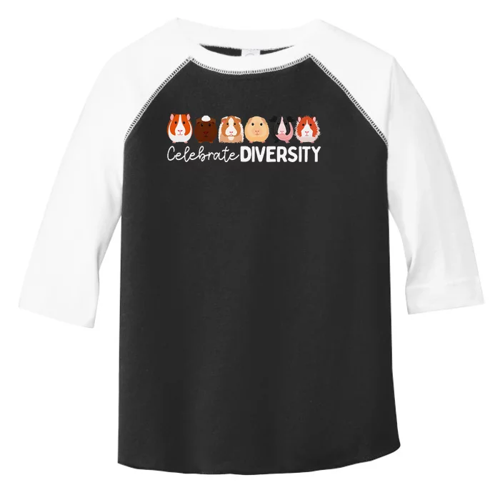 Guinea Pig Lovers Celebrate Diversity Toddler Fine Jersey T-Shirt