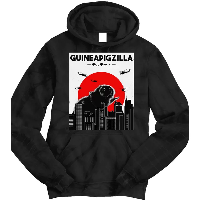 Guinea Pig Lover Tee Guineapigzilla Funny Guinea Pig Tie Dye Hoodie