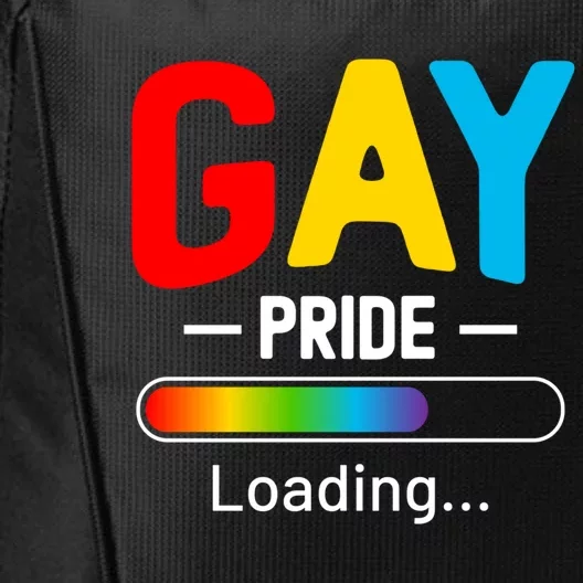 Gay Pride Loading Funny Gift City Backpack