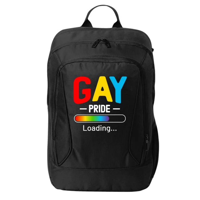 Gay Pride Loading Funny Gift City Backpack