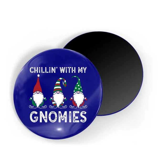 Gardening Plants Lover Gardener Chillin With My Gnomies Gift Magnet