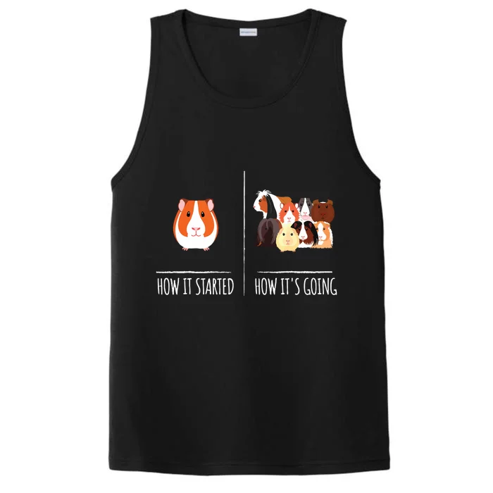 Guinea Pig Lovers Shirts Meme Pun Funny Pet Guinea Pig Performance Tank