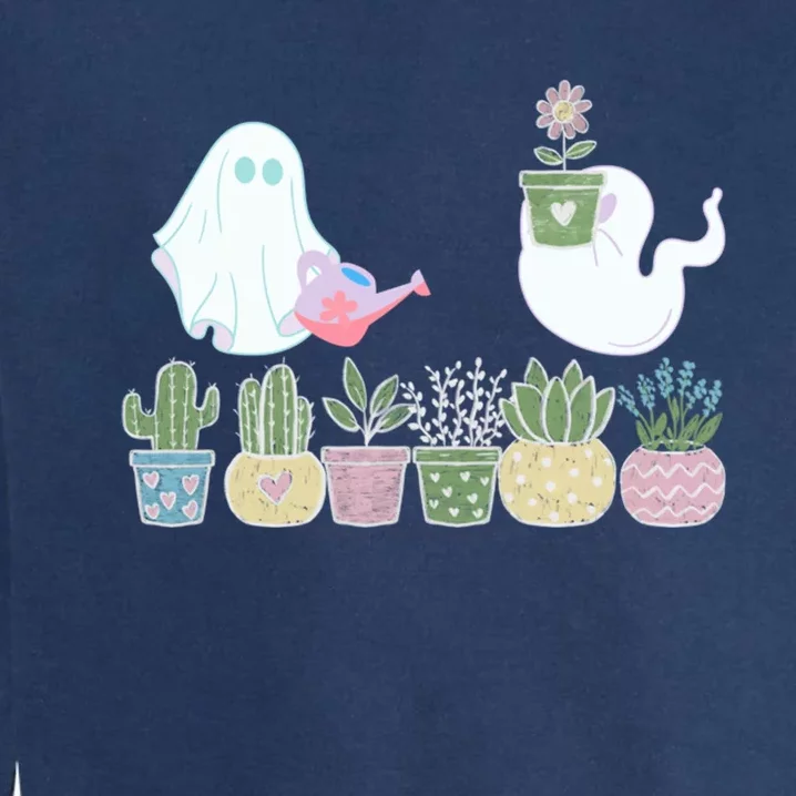 Ghost Plant Lady Garment-Dyed Sweatshirt