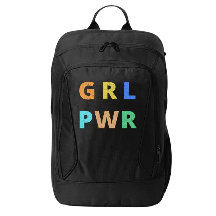 Girl Power Logo City Backpack