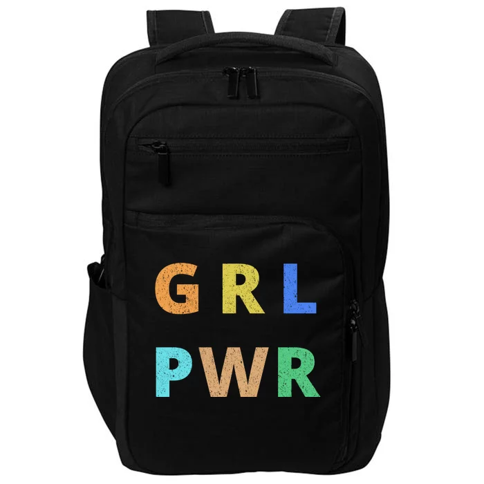 Girl Power Logo Impact Tech Backpack