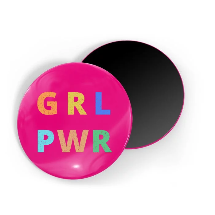 Girl Power Logo Magnet