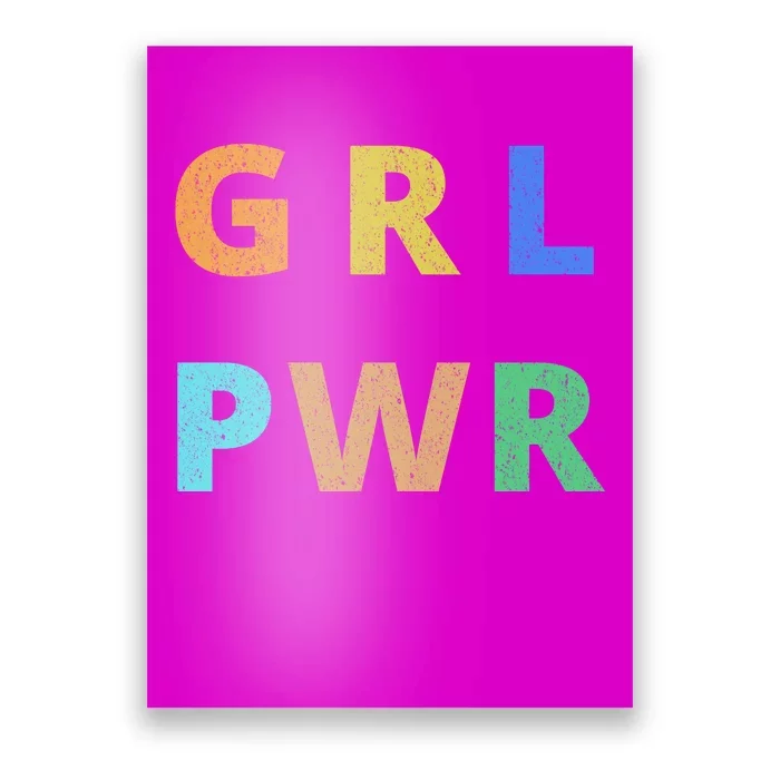 Girl Power Logo Poster