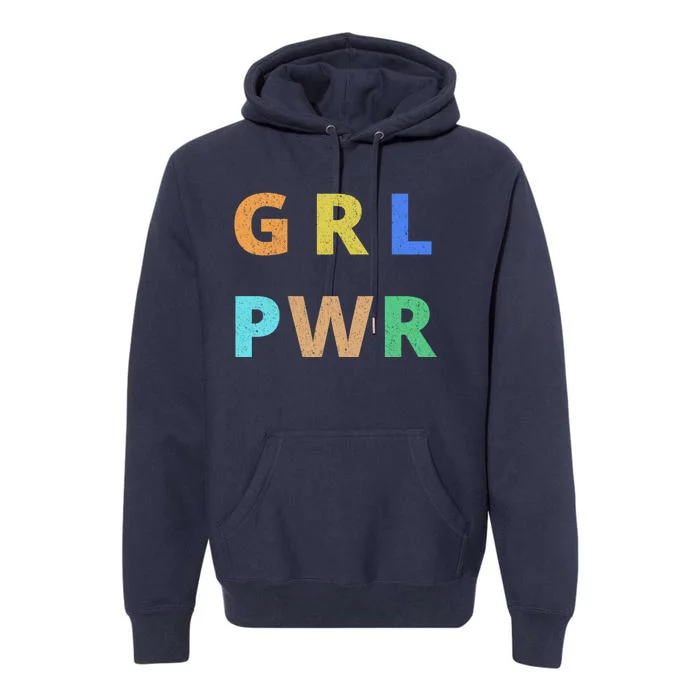 Girl Power Logo Premium Hoodie