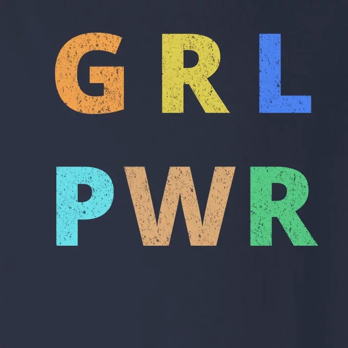 Girl Power Logo Toddler Long Sleeve Shirt