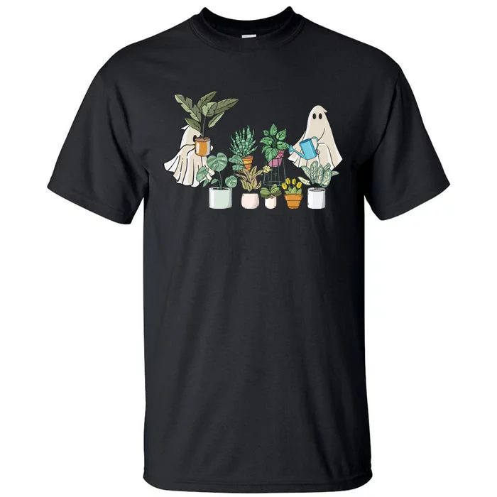 Ghost Plant Lady Halloween Plants Tall T-Shirt