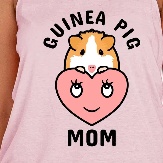 Guinea Pig Mom Women's Knotted Racerback Tank