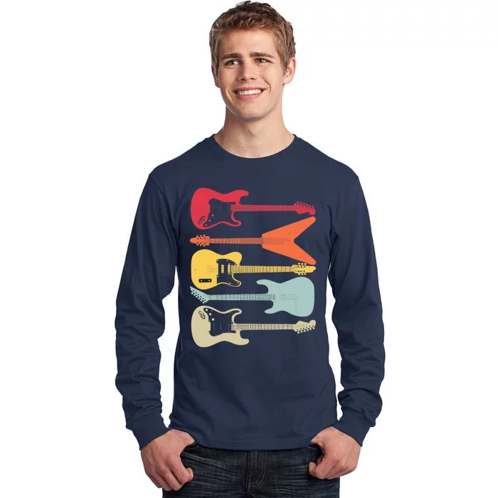 Guitar Player Music Lovers Tall Long Sleeve T-Shirt