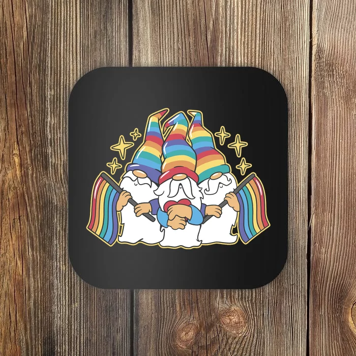 Gnomes Pride Month LGBTQ Coaster