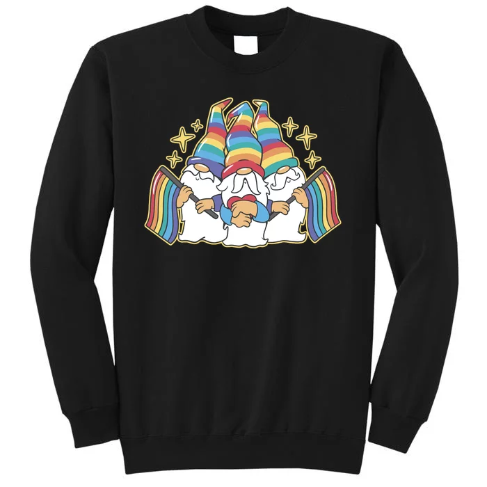 Gnomes Pride Month LGBTQ Tall Sweatshirt