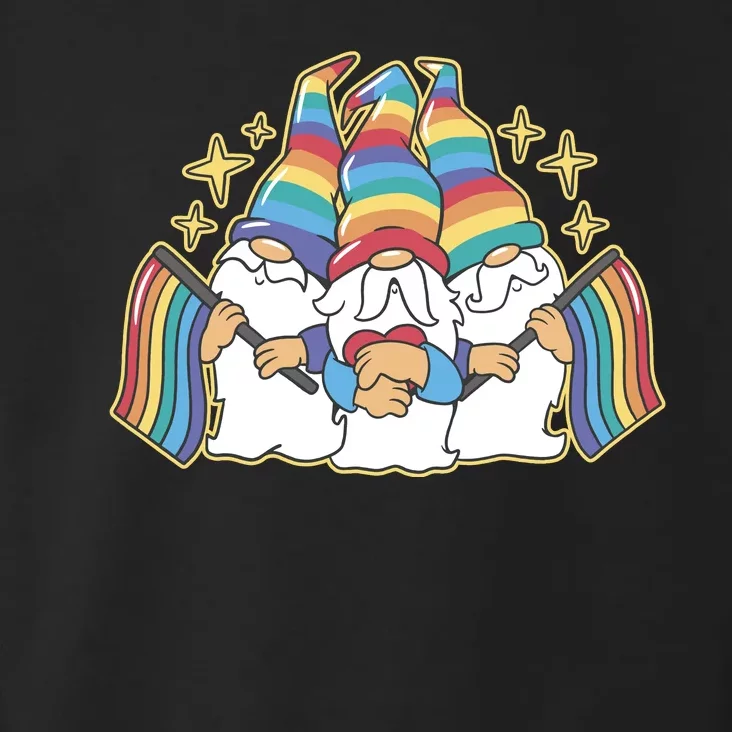 Gnomes Pride Month LGBTQ Toddler Hoodie