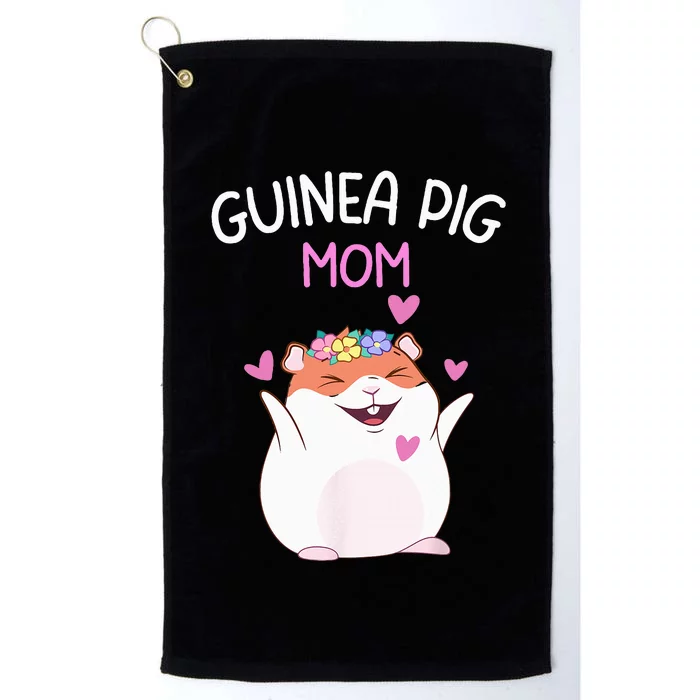 Guinea Pig Mom Cute Mother's Day  Guinea Pig Mom Platinum Collection Golf Towel