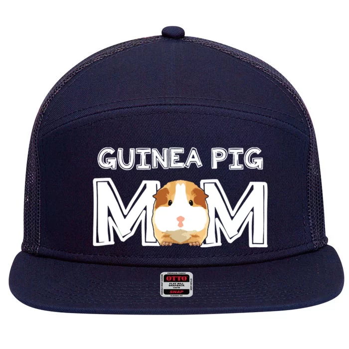 Guinea Pig Mom Costume Clothing Cavy Accessories Guinea Pig 7 Panel Mesh Trucker Snapback Hat