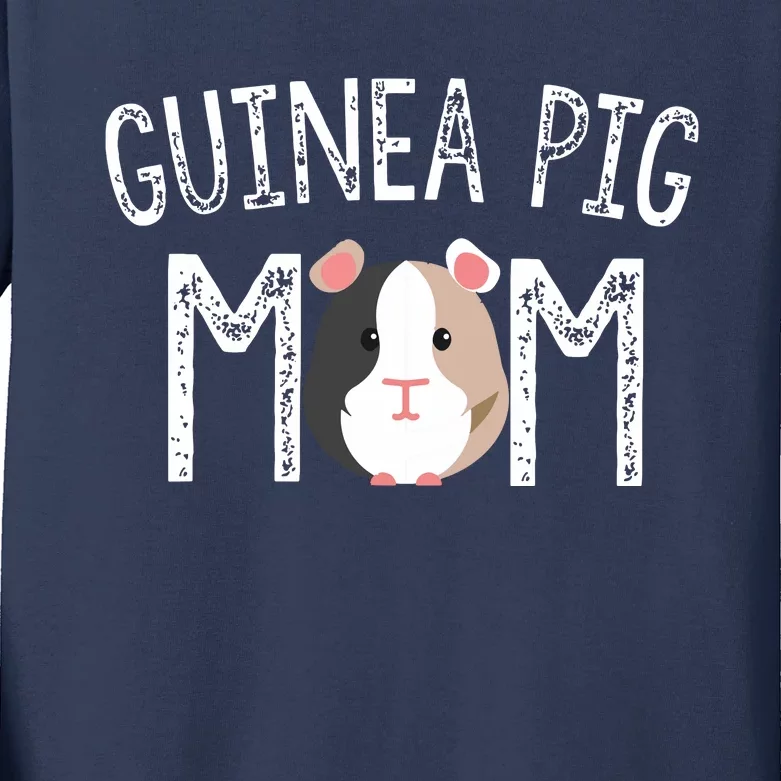 Guinea Pig Mom Guinea Pig Lover Gifts Mama Mother Kids Long Sleeve Shirt