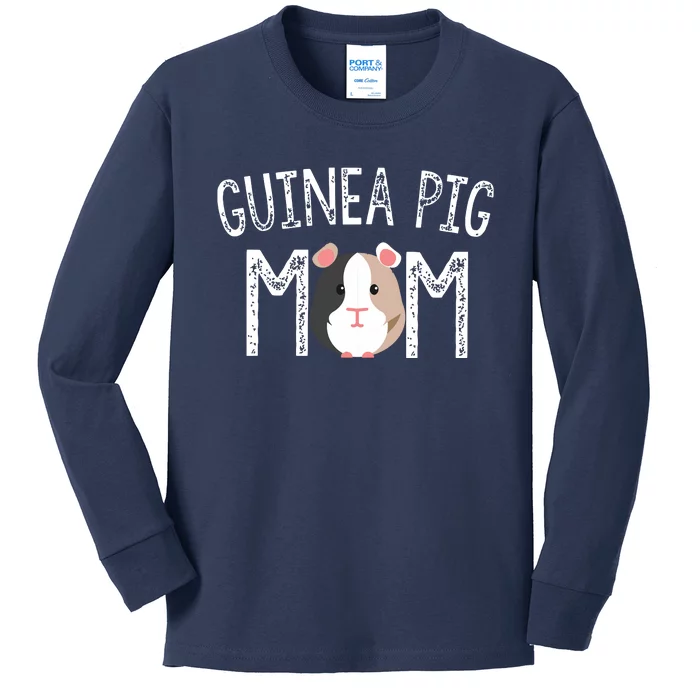 Guinea Pig Mom Guinea Pig Lover Gifts Mama Mother Kids Long Sleeve Shirt