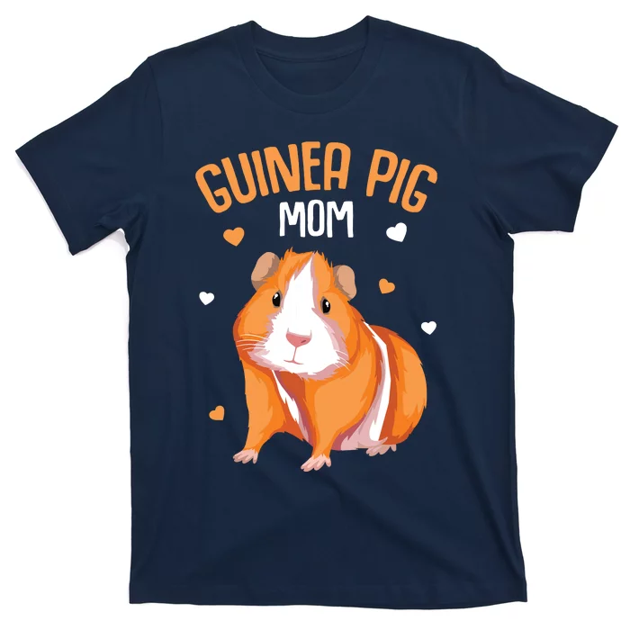 Guinea Pig Mom Mothers Day Women Girl T-Shirt