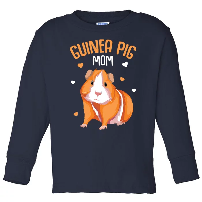 Guinea Pig Mom Mothers Day Women Girl Toddler Long Sleeve Shirt