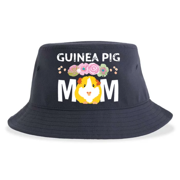 Guinea Pig Mom Shirts Cavy Women Girl Clothes Mothers Day Sustainable Bucket Hat