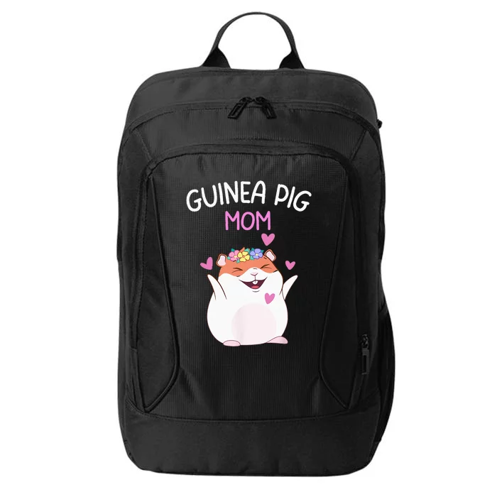 Guinea Pig Mom Cute Mothers Day Women Girls Guinea Pig Mom City Backpack